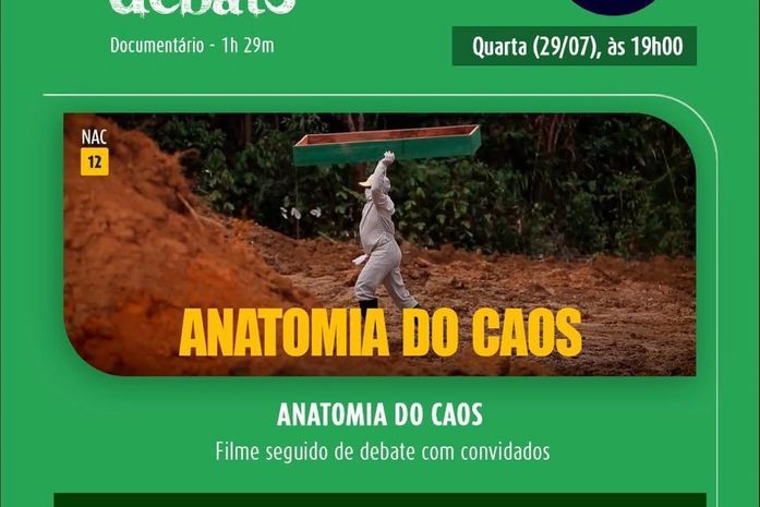 Sessão especial do filme “Anatomia do Caos” terá debate com Renan Calheiros sobre a CPI da Covid-19