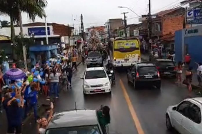 Carreata de Nossa Senhora dos Prazeres percorreu as ruas de Maceió