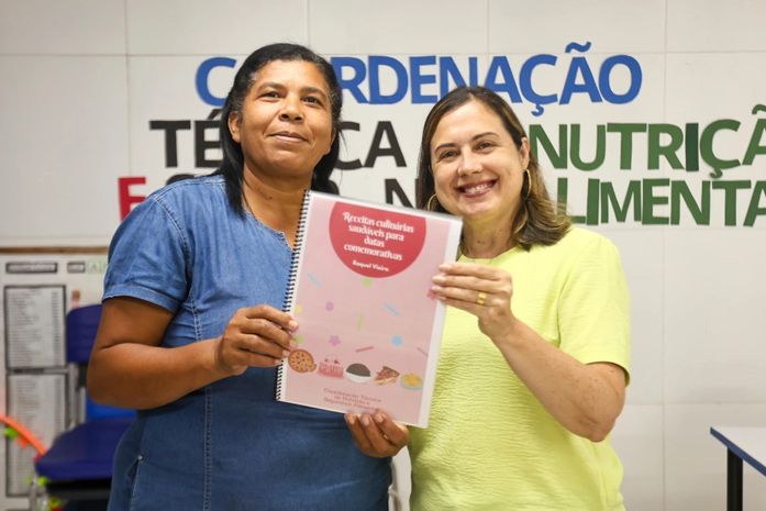 Semed Maceió lança livro de receitas gostosas e saudáveis para datas comemorativas