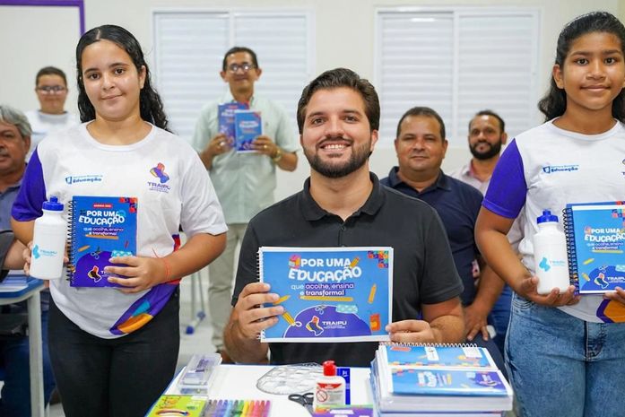 Prefeito Lucas Santos inaugura escola no Povoado Capivara