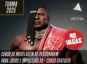 
Studio Hedra abre inscrições para curso gratuito de criação de personagens para jogos 3D
