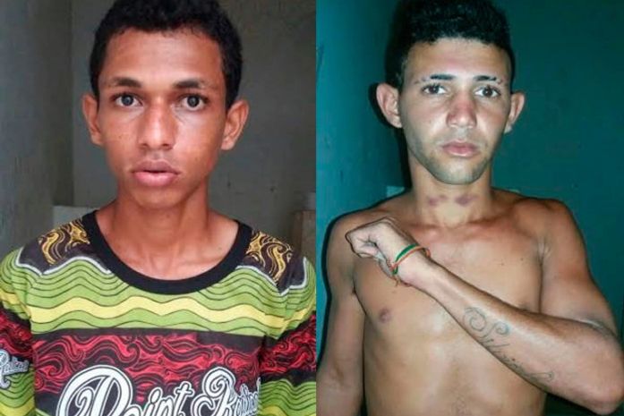 Cleiton Marinho Oliveira dos Santos, 19 anos, e José Augusto Melo dos Santos, 21 anos