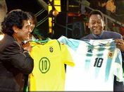 Maradona provoca Pelé novamente: 'Que ele pare de ser segundo'