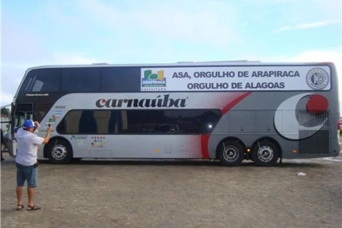 Ônibus do ASA de Arapiraca quebra e time atrasa chegada a Juazeiro do Norte
