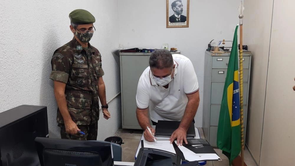 EXÉRCITO BRASILEIRO: PREFEITO RECEBE POSSE COMO PRESIDENTE DA JUNTA DE  SERVIÇO MILITAR DE SÃO JOSÉ DO CALÇADO - PMSJC