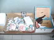 Presidente da Mancha Negra é preso com arma e grande quantidade de Loló 