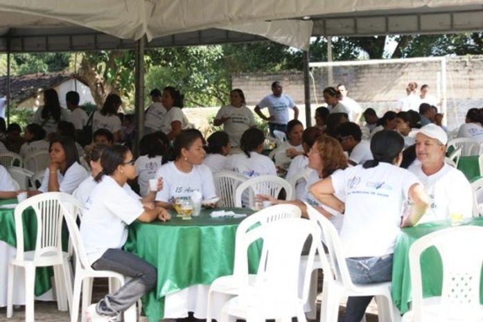 Agentes de Saúde de Rio Largo oferecem serviços à comunidade e ganham kits com uniforme