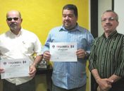 Presidente da FAF recebe Certificado da Força Sindical