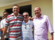 Lessa e Renan na convenção