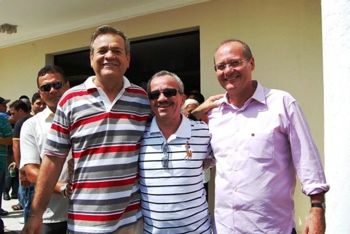 Lessa e Renan na convenção