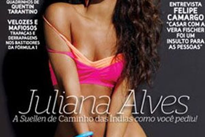  Capa da 'Playboy' de Juliana Alves é divulgada