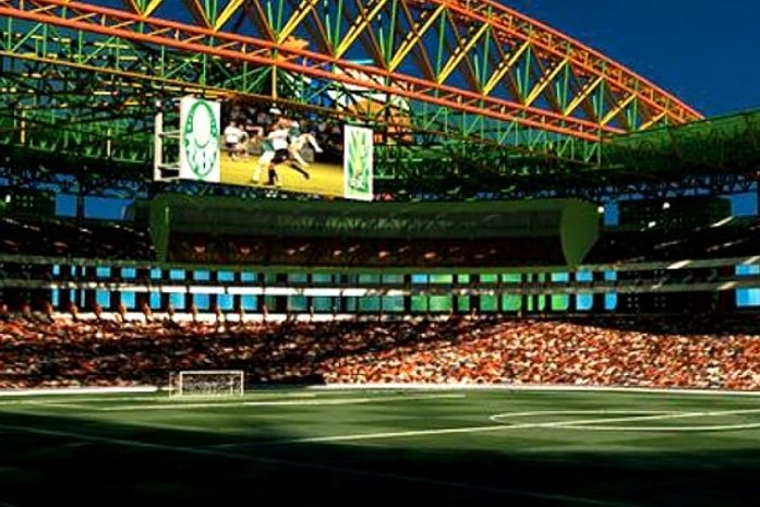 Estádio do Palmeiras custará R$ 300 mil