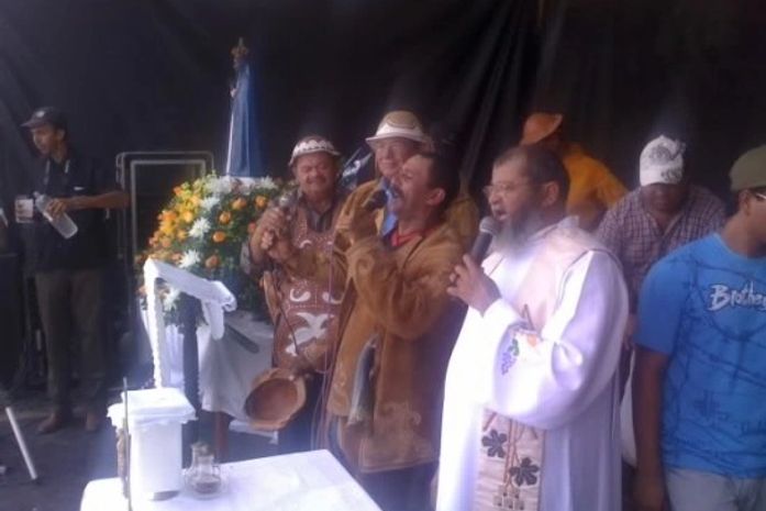 Mais de 800 pessoas participaram da Missa do Vaqueiro