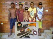 Quadrilha comandada por Nego Del e preso em União dos Palmares 