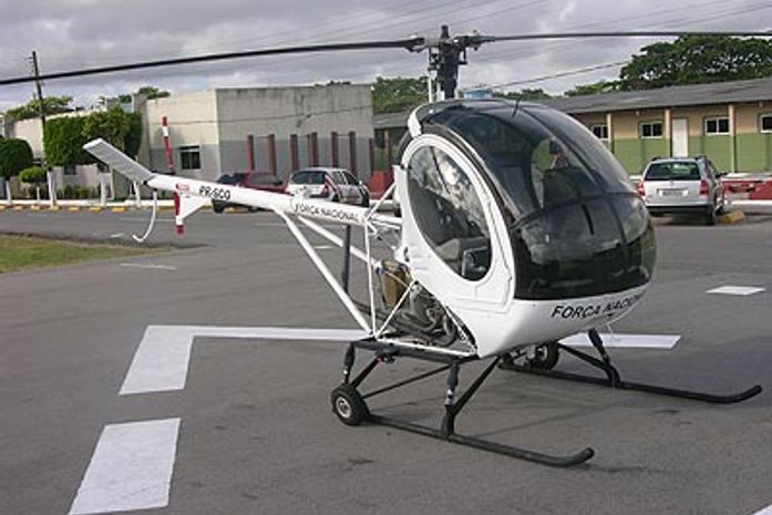 Helicóptero da Secretaria de Defesa Social cai no Salvador Lyra