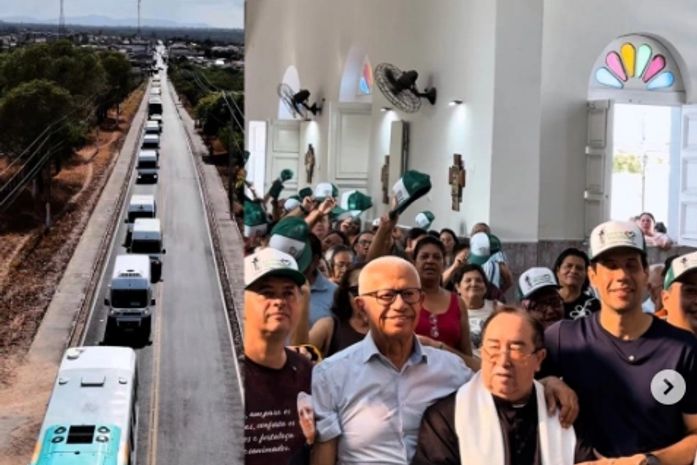 Caravana da Família Wanderley leva mais de 2 mil pessoas a Juazeiro do Padre Cícero