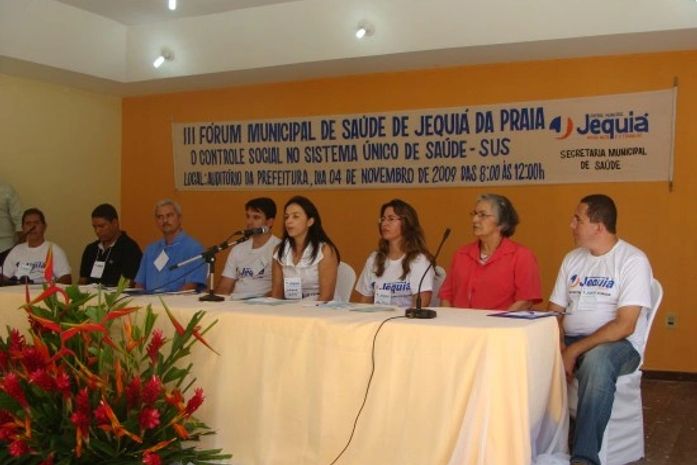 Secretaria Municipal de Saúde de Jequiá encerra Circuitos de Fóruns Municipais
