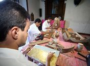 Na busca pela origem, restauradores  trabalha na Igreja Nossa Senhora Mãe dos Homens, em Coqueiro Seco