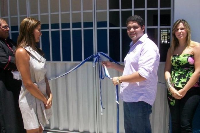 Prefeito inaugura três postos de saúde no município de Mata Grande