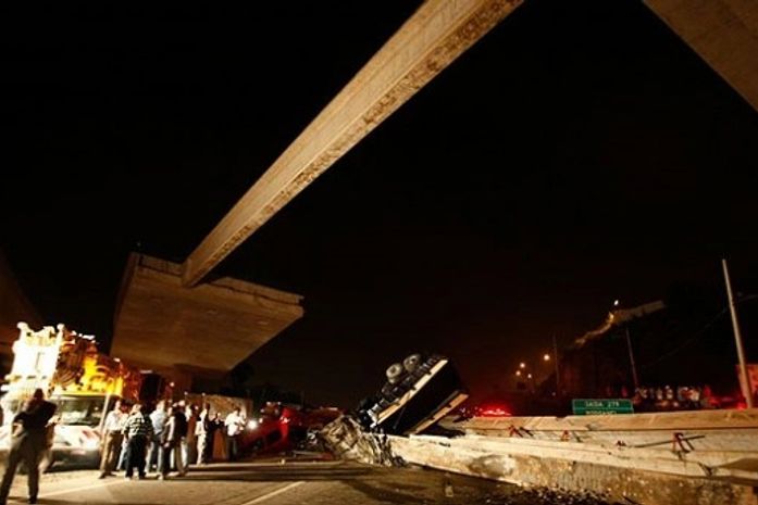 Crea diz que empreiteira deixou de colocar viga essencial para sustentação do viaduto no Rodoanel