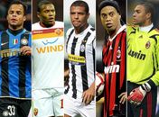 Mancini, Julio Baptista, Felipe Melo, Ronaldinho e Dida
