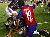 Jogadores do Fuminense e do 
