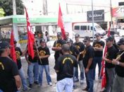 Com salários baixos e falta de condições de trabalho, policiais civis protestam em Arapiraca