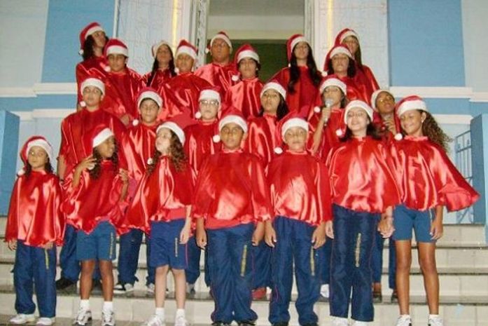 Coral do Colégio Sacramento ensaiam para o Noite de Luz