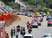 Mensalão: centenas de carros fazem ato contra Arruda
