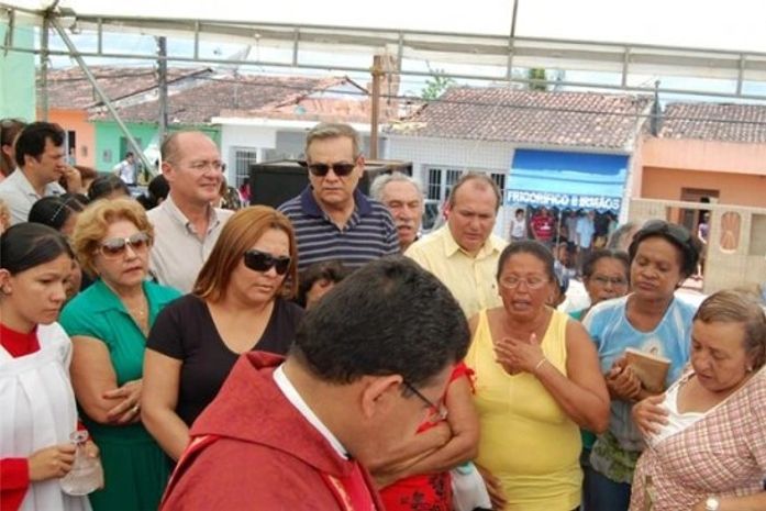 Renan e Lessa juntos em evento na cidade de Porto Calvo