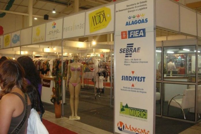Estande de Alagoas na Feira de Moda