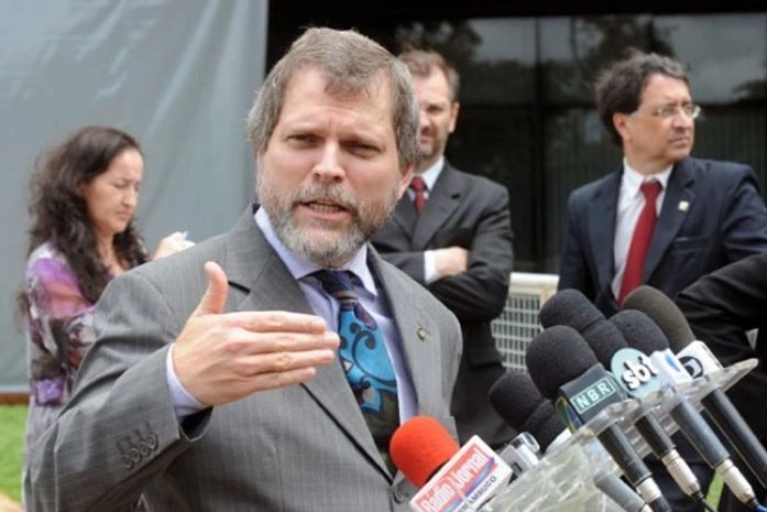 O presidente da Funai, Márcio Meira