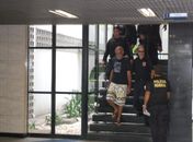 Um dos presos na sede a PF