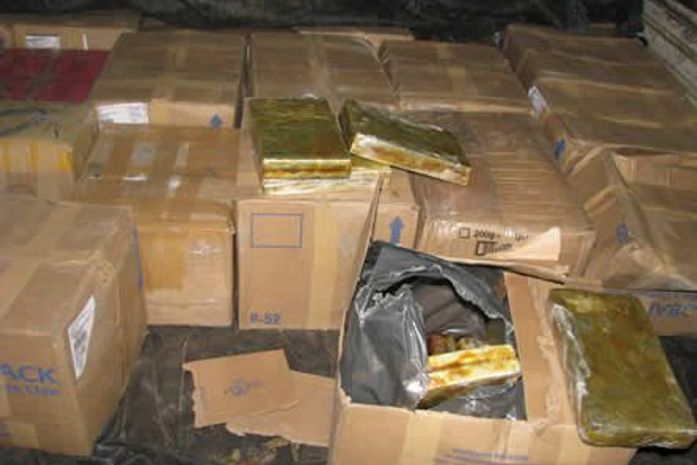 Maconha apreendida pela PF 