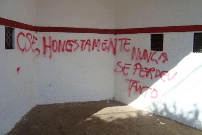 No estádio Juca Sampaio