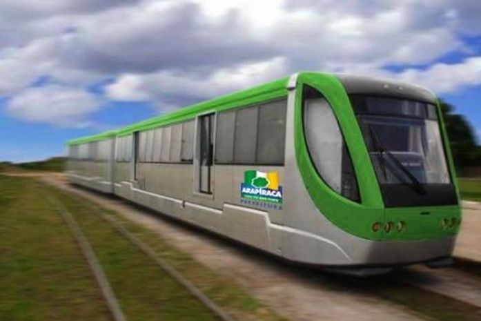 Metrô de Arapiraca terá capacidade para 360 passageiros