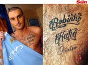 Torcedor azarado do City sofre com a provável saída de Robinho do clube