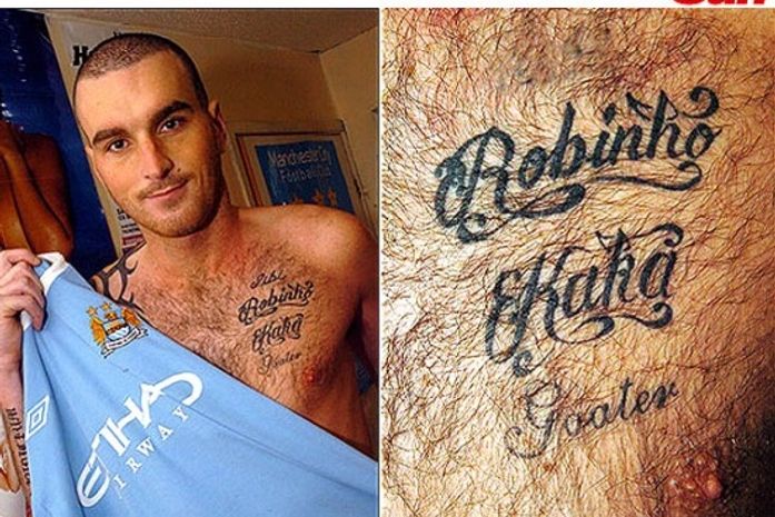 Torcedor azarado do City sofre com a provável saída de Robinho do clube