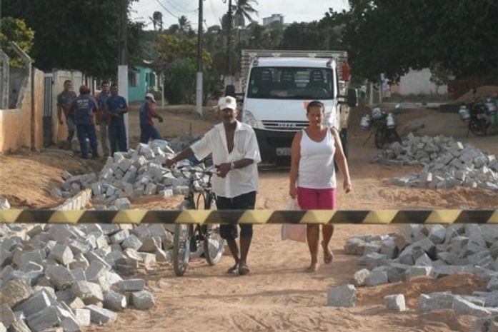 Junqueiro torna-se um canteiro de obras no governo do prefeito Fernando Pereira