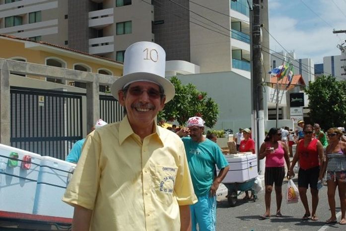 Marcial Lima comemorou o sucesso do Pinto da madrugada