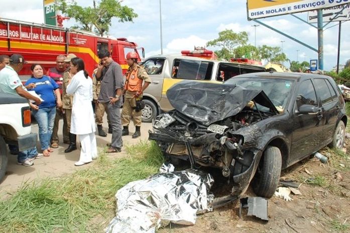 Duas crianças morreram no acidente