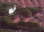Video: Veja o momento em que o Helicoptero da Record caiu em São Paulo durante reportagem. 