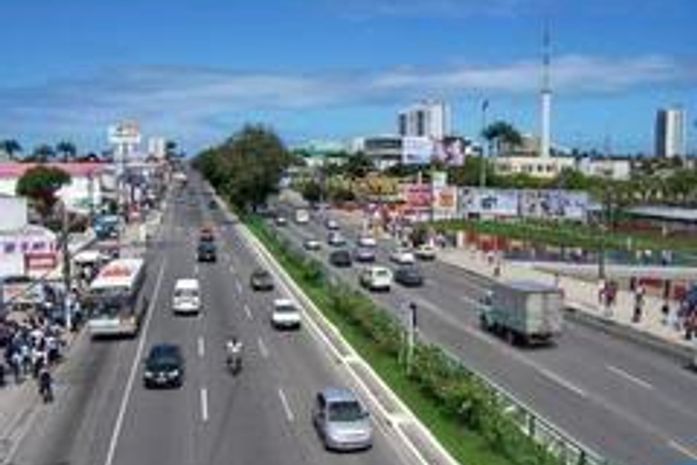 Avenida Fernandes Lima, em Maceió