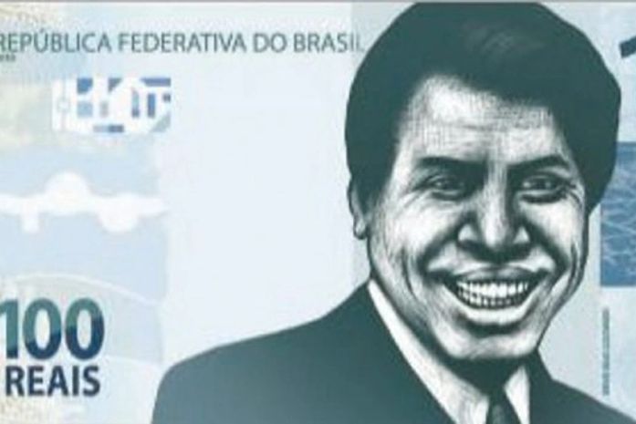 Fãs de Silvio Santos criam petição online pedindo que BC coloque o rosto do apresentador em nota de R$ 100
