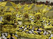 Escola da Zona Sul do Rio também lembrou antigos carnavais