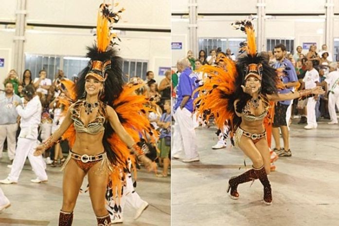 Bi-campeã! Paola Oliveira é eleita melhor rainha da Sapucaí pela segunda vez