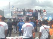 Militares de Alagoas presentes em Brasília pela aprovação da PEC 300