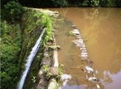 Barragem Mata da Cafurna, localizada no município Palmeira dos Índios 