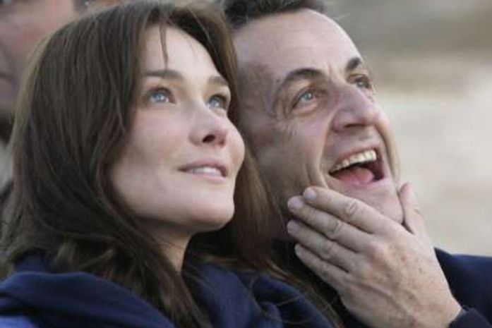 Carla Bruni e Nicola Sarkozy