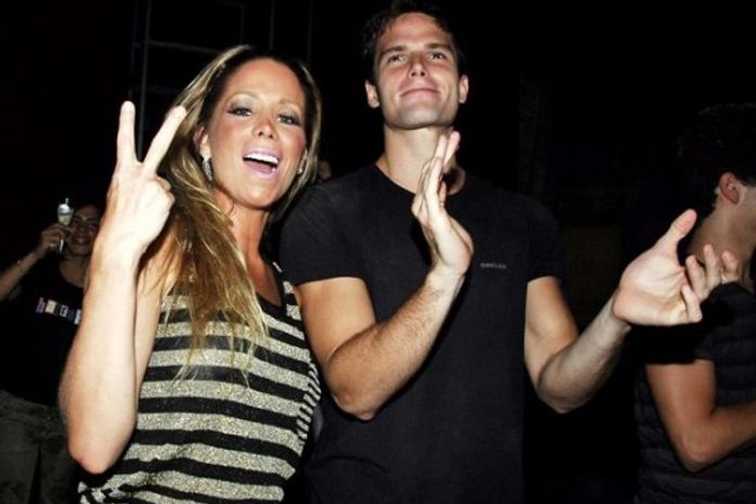 Danielle Winits e Jonatas Faro